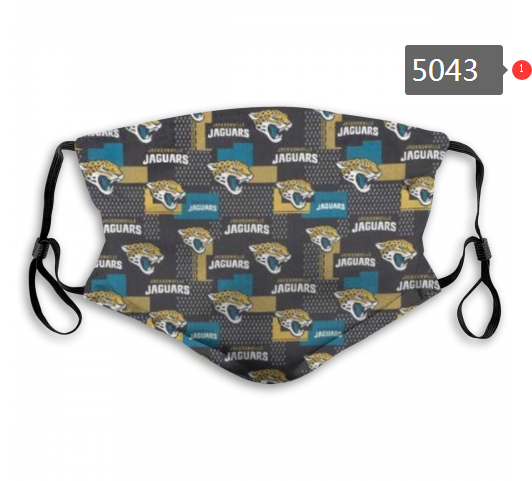 2020 NFL Jacksonville Jaguars #3 Dust mask with filter